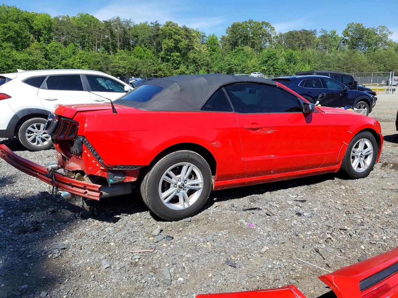 2013 FORD MUSTANG V6 CONVERTIBLE photo 7