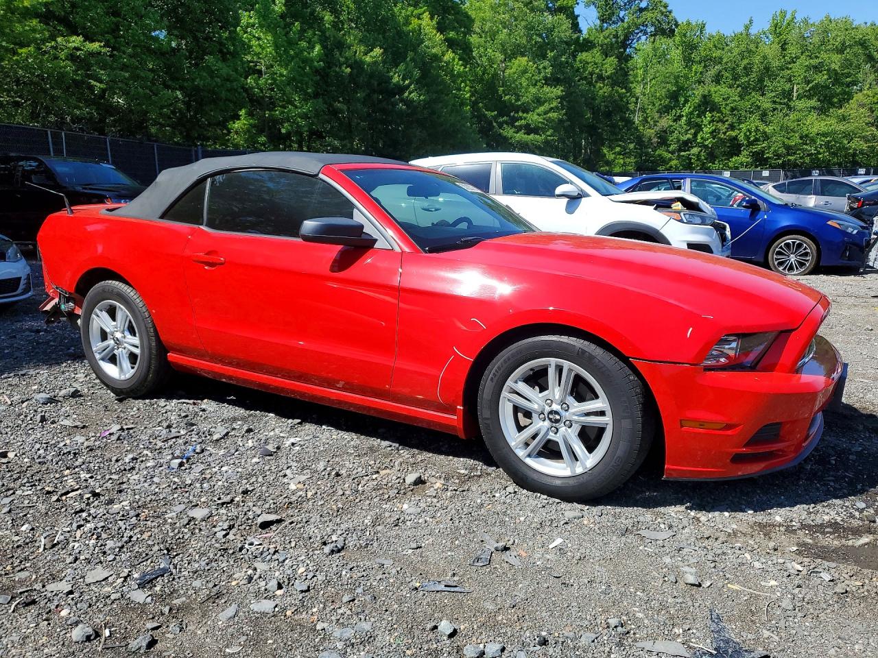 2013 FORD MUSTANG V6 CONVERTIBLE photo 10