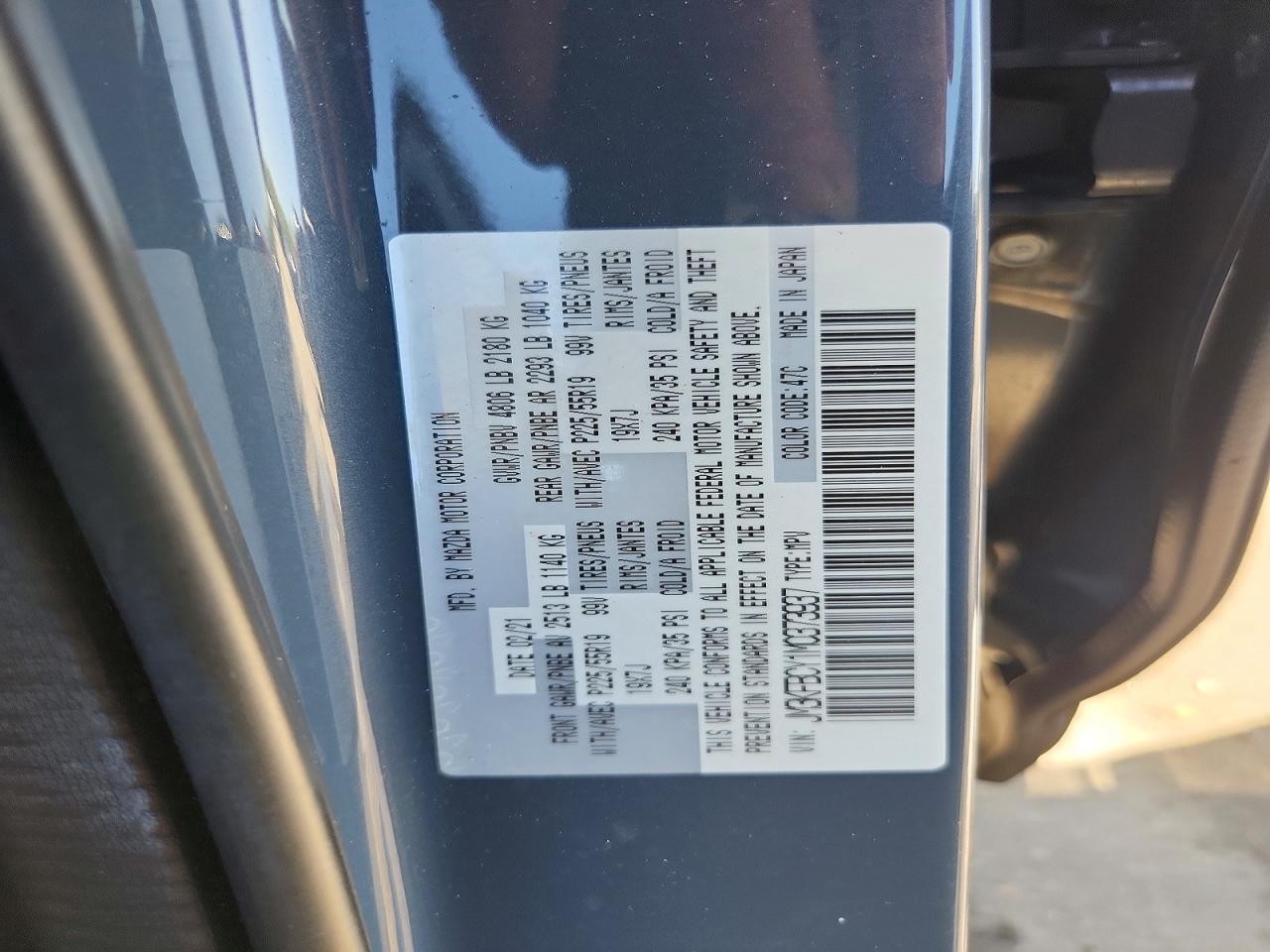 2021 MAZDA CX-5 CARBON EDITION photo 40