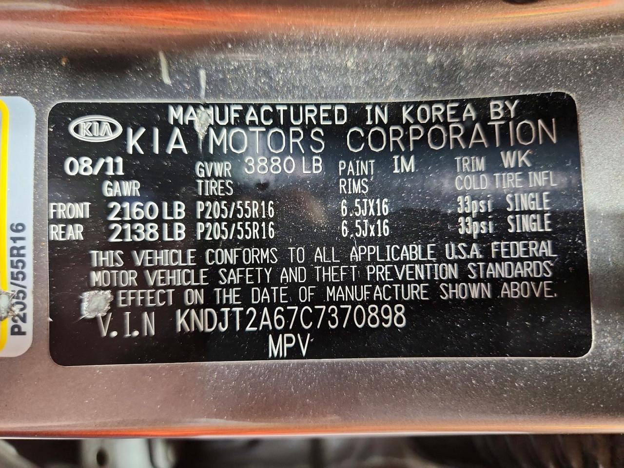2012 KIA SOUL + photo 25