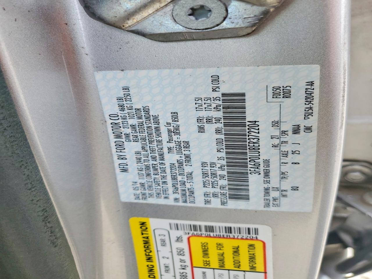2014 FORD FUSION SE HYBRID photo 25