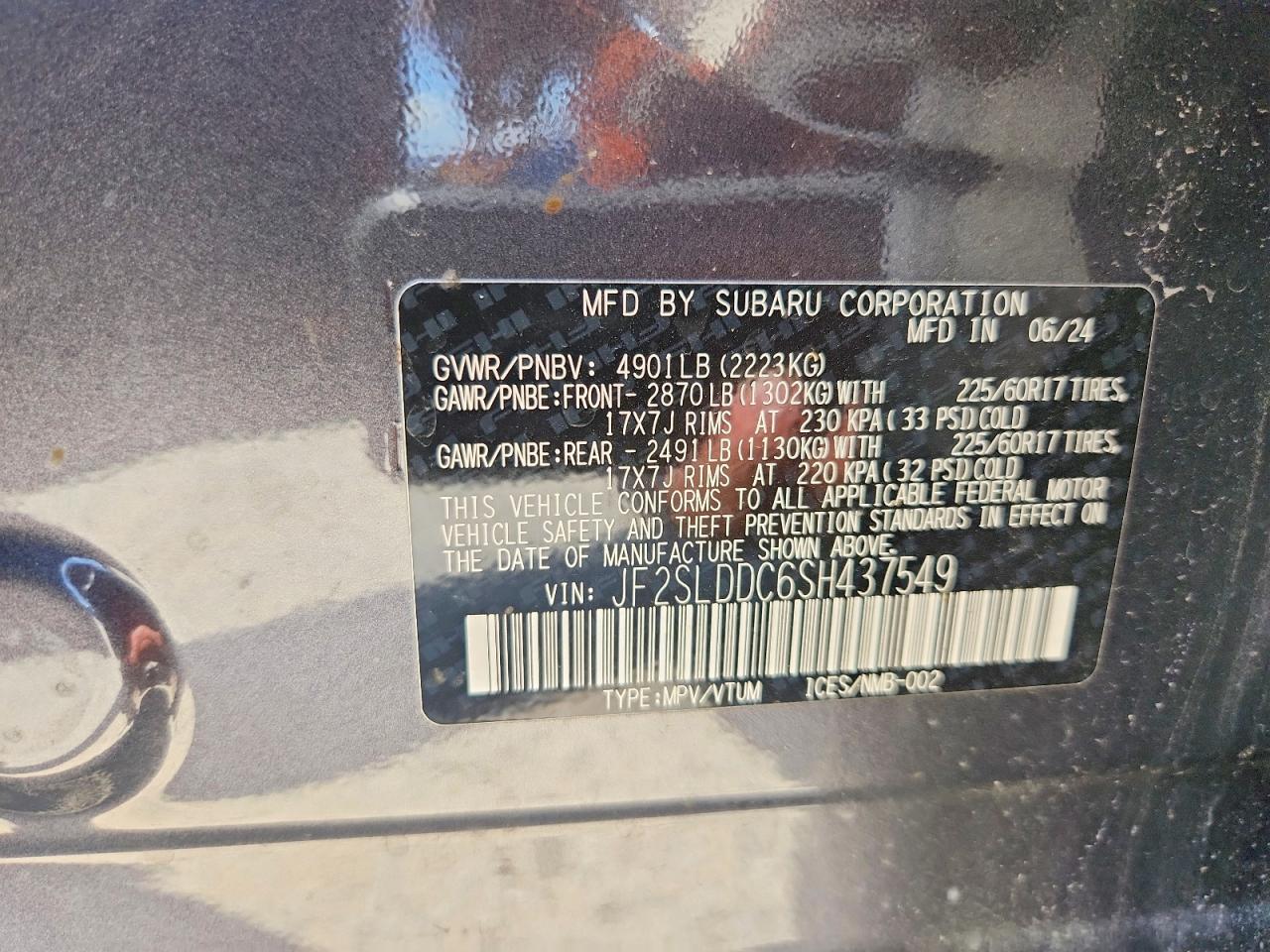 2025 SUBARU FORESTER PREMIUM photo 37