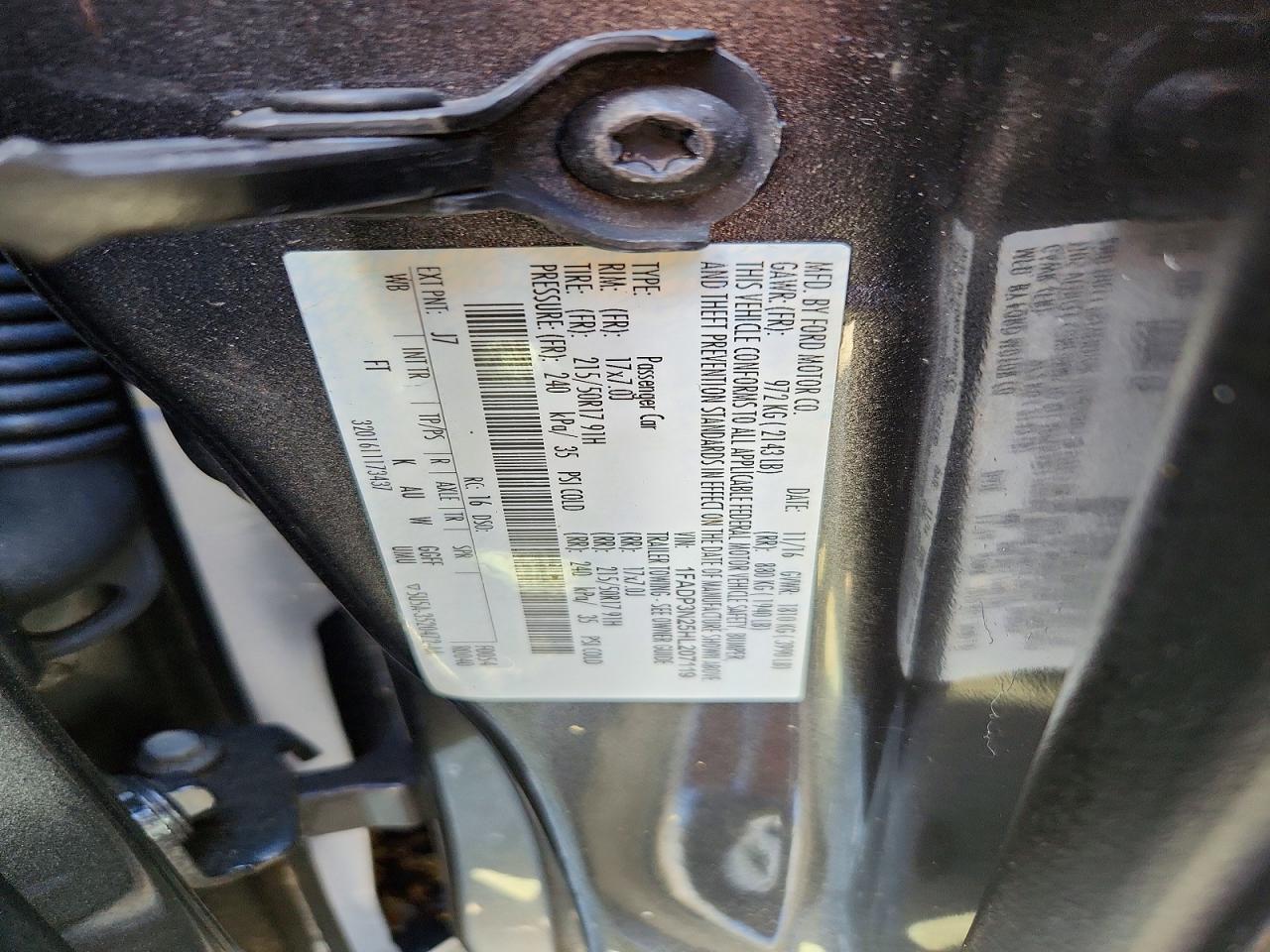 2017 FORD FOCUS TITANIUM photo 11