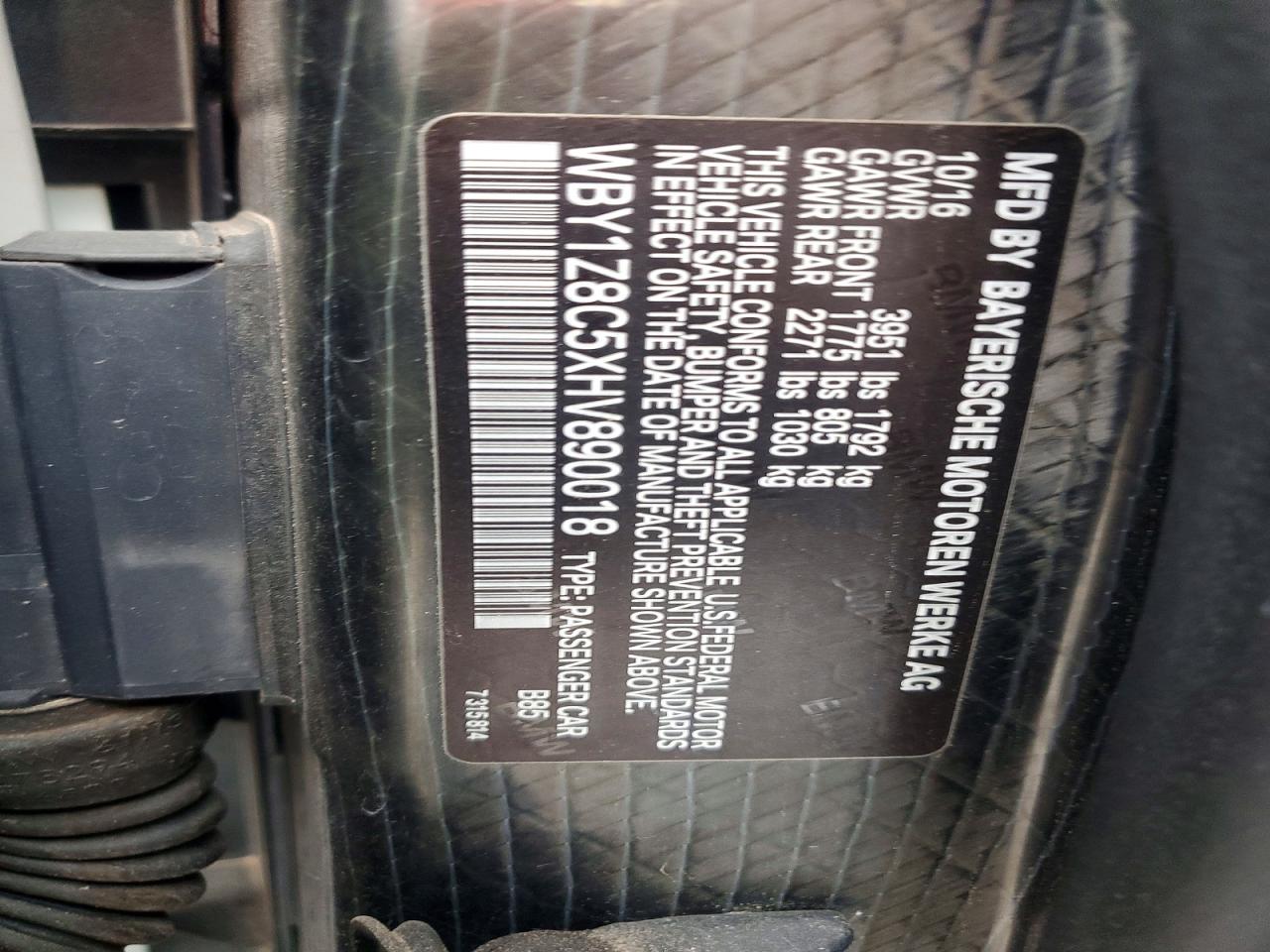 2017 BMW I3 REX photo 25
