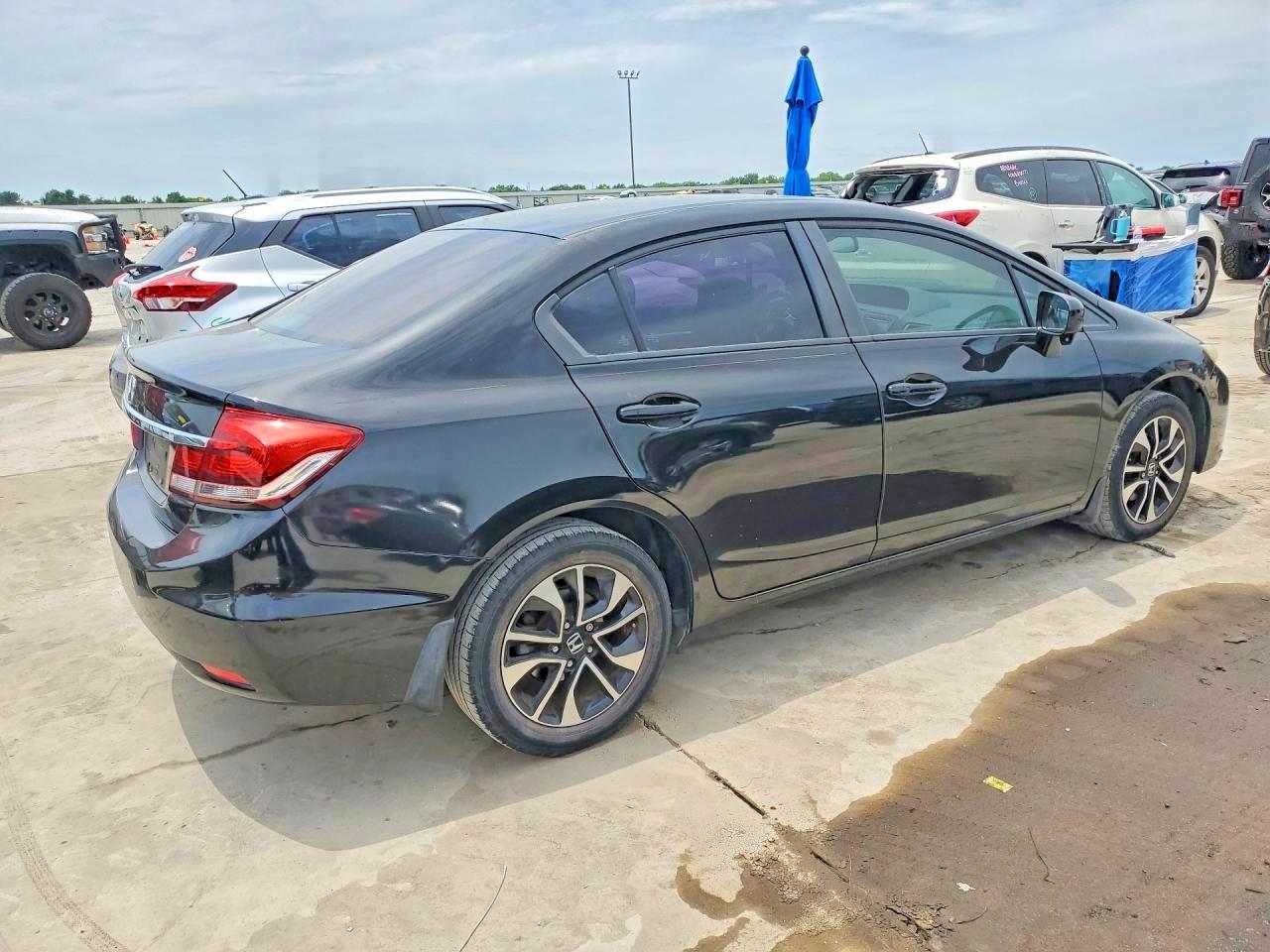 2014 HONDA CIVIC EX photo 3