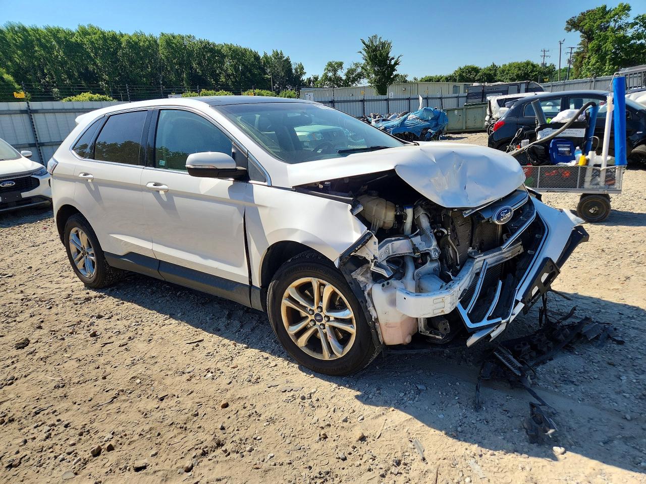 2015 FORD EDGE SEL photo 10