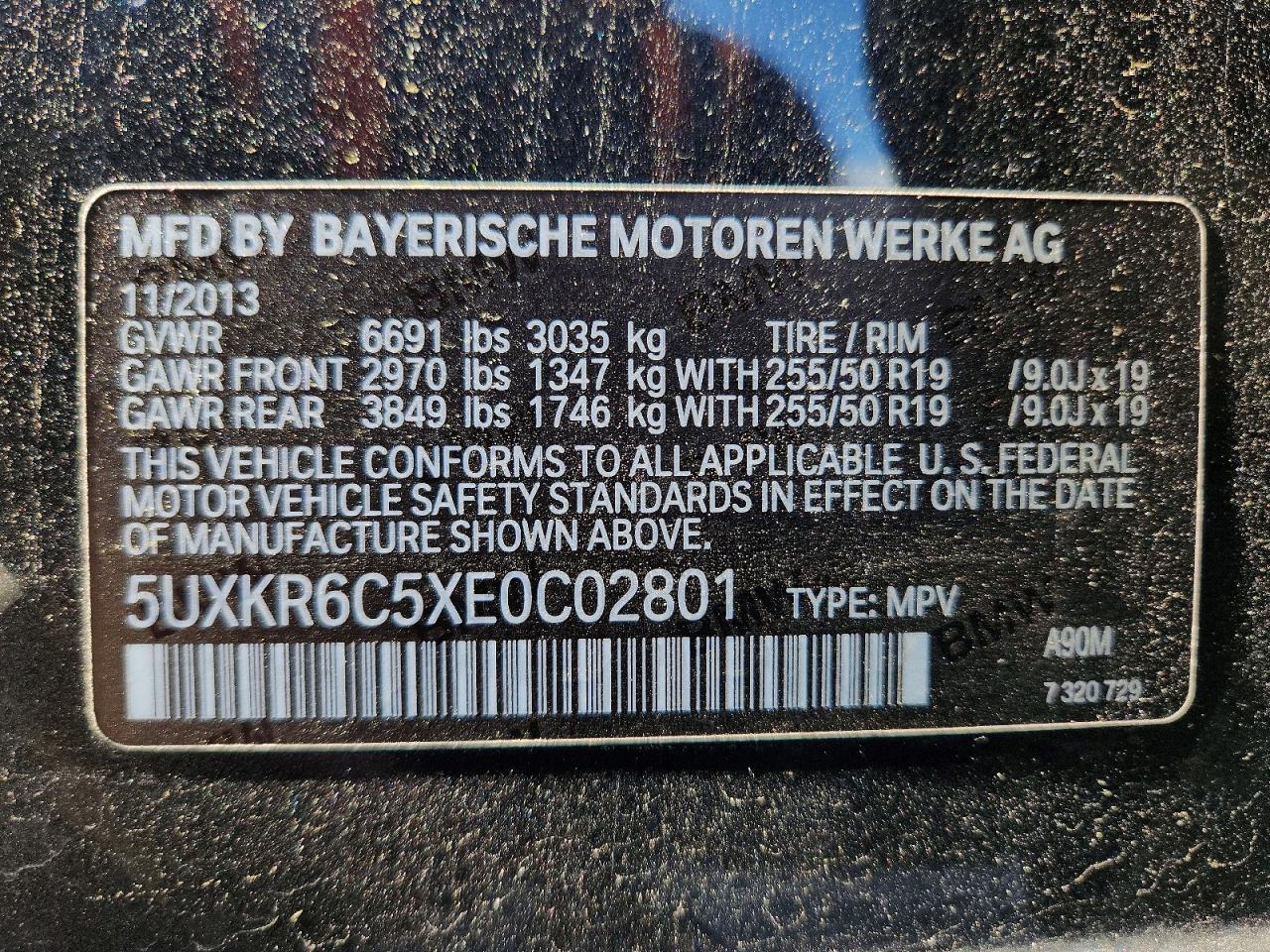 2014 BMW X5 XDRIVE50I photo 27