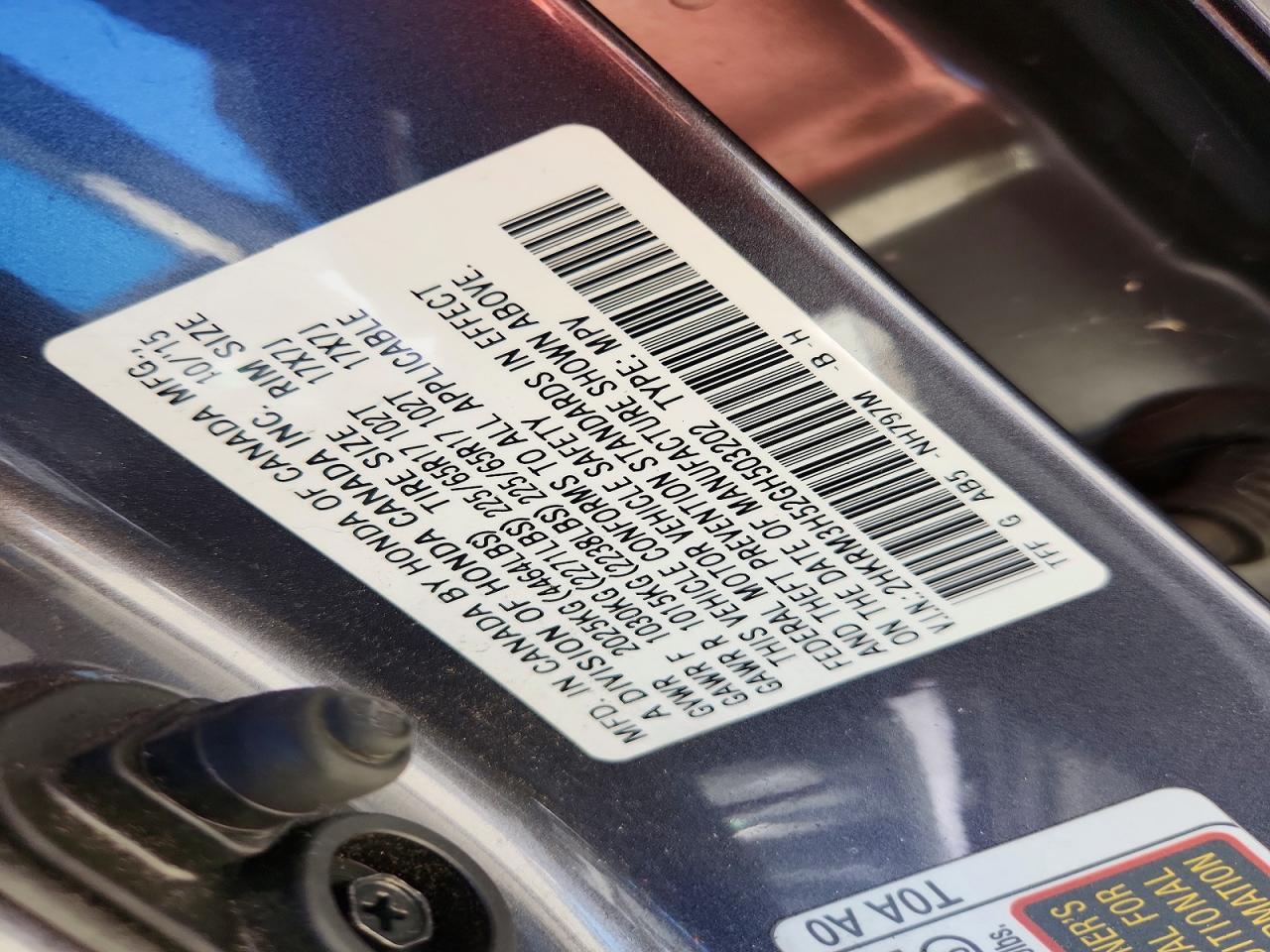 2016 HONDA CR-V EX photo 13