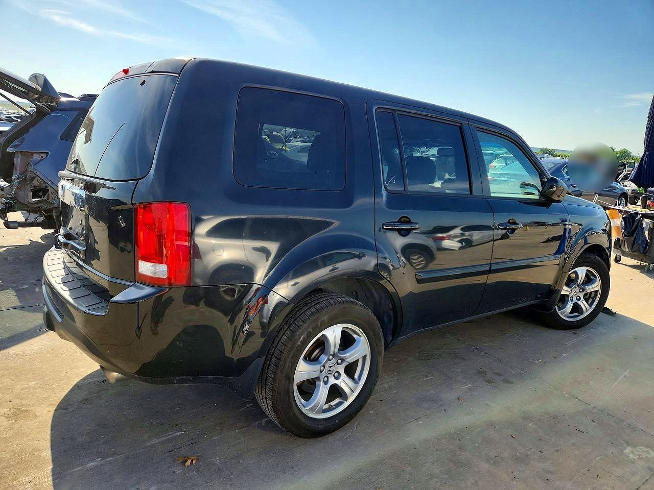 2012 HONDA PILOT EXL photo 7