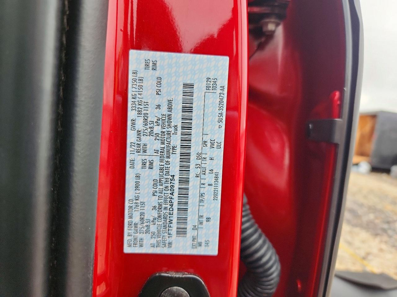 2023 FORD F150 SUPERCREW photo 23