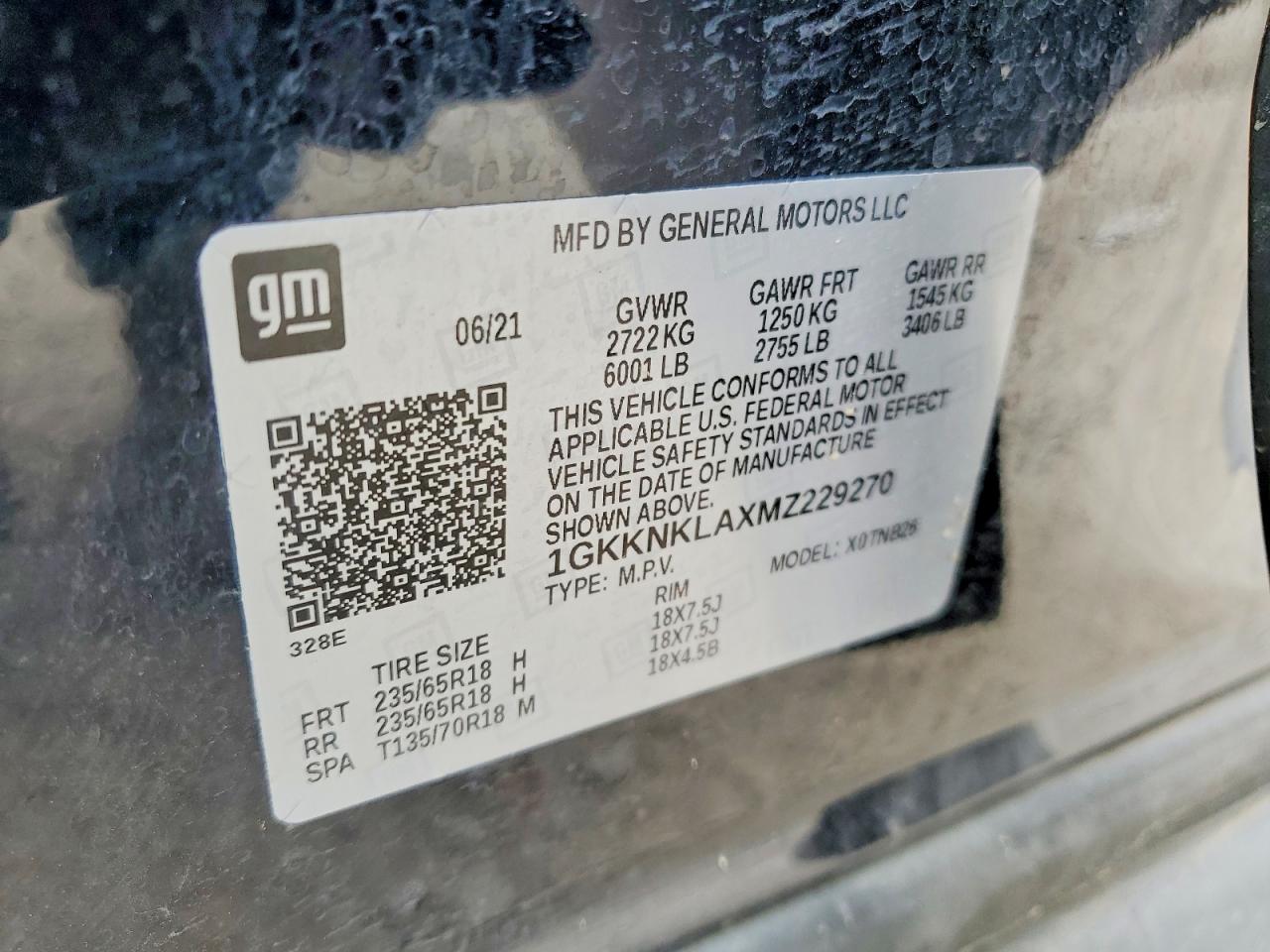 2021 GMC ACADIA SLE photo 37