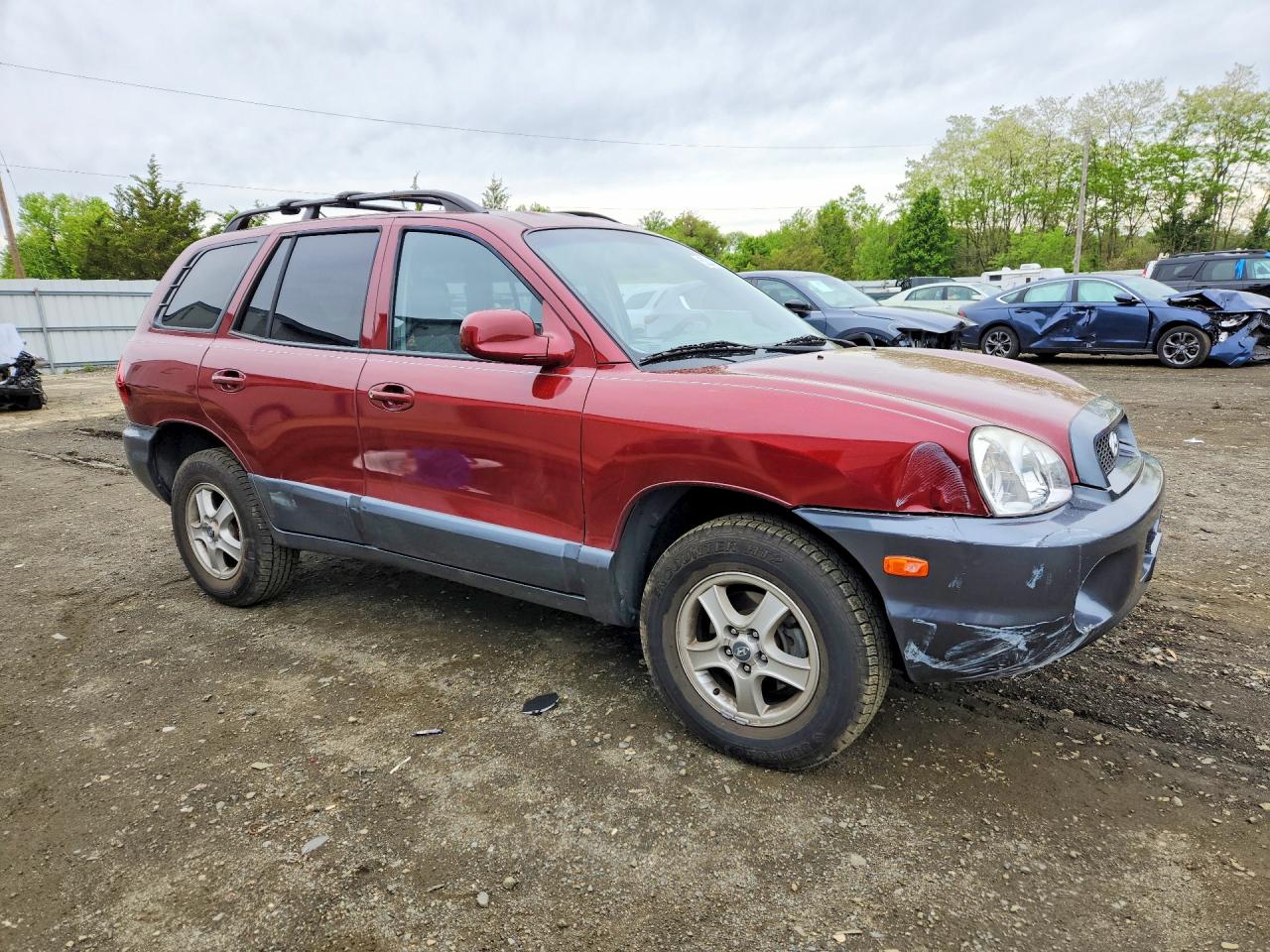 2004 HYUNDAI SANTA FE GL photo 7