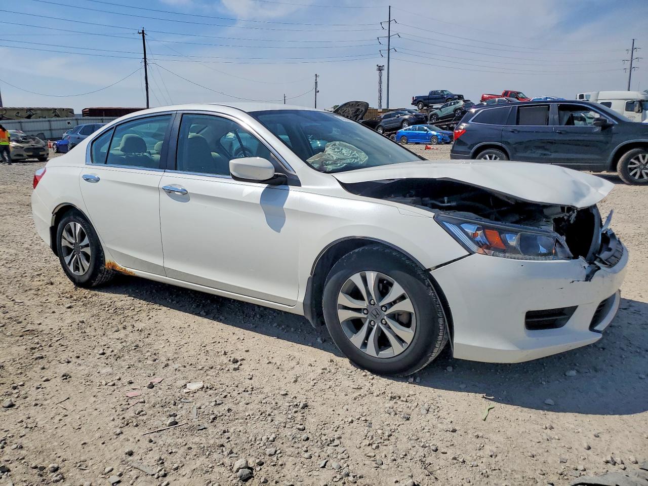 2013 HONDA ACCORD LX photo 4