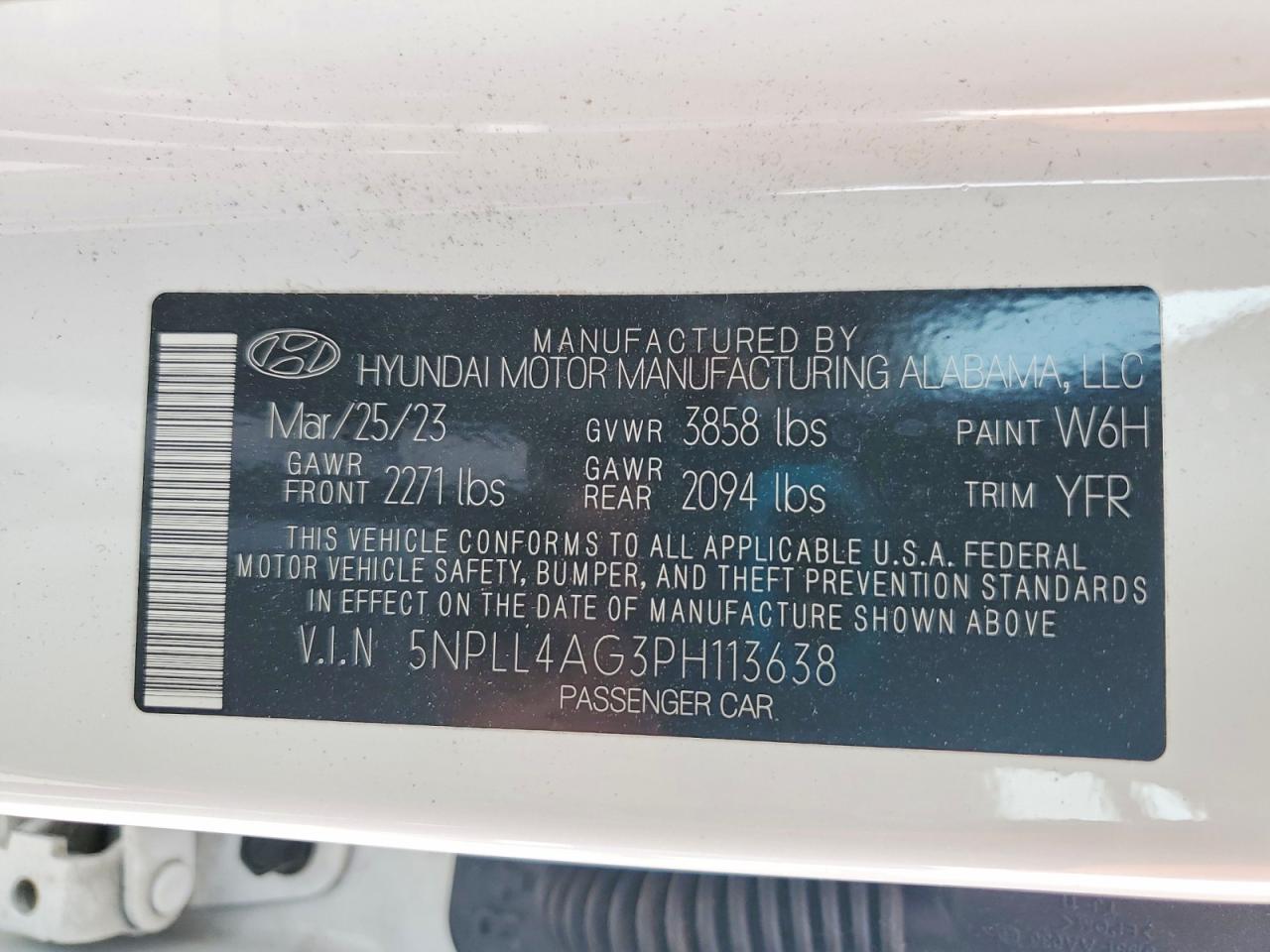 2023 HYUNDAI ELANTRA SE photo 34
