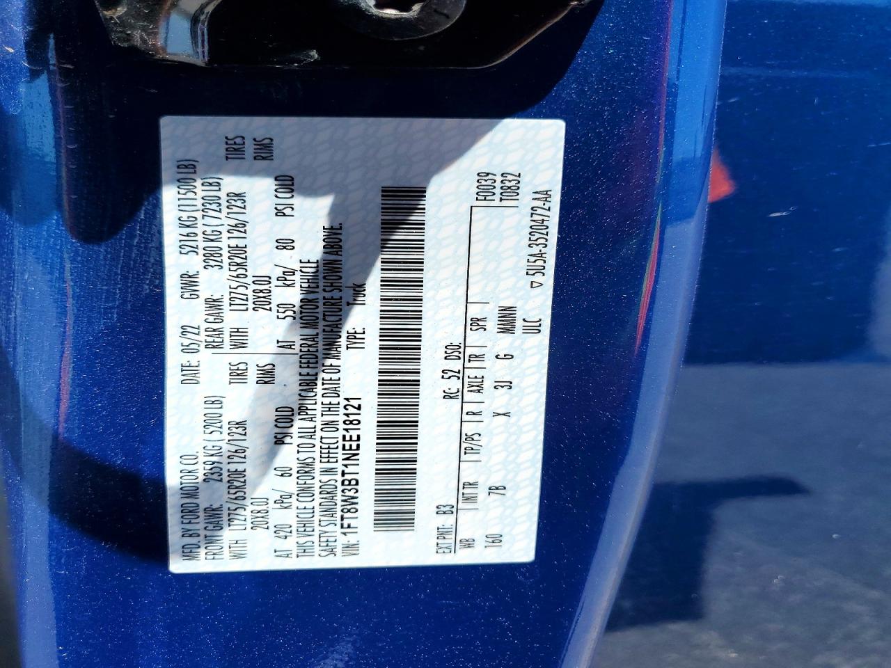2022 FORD F350 SUPER DUTY photo 23