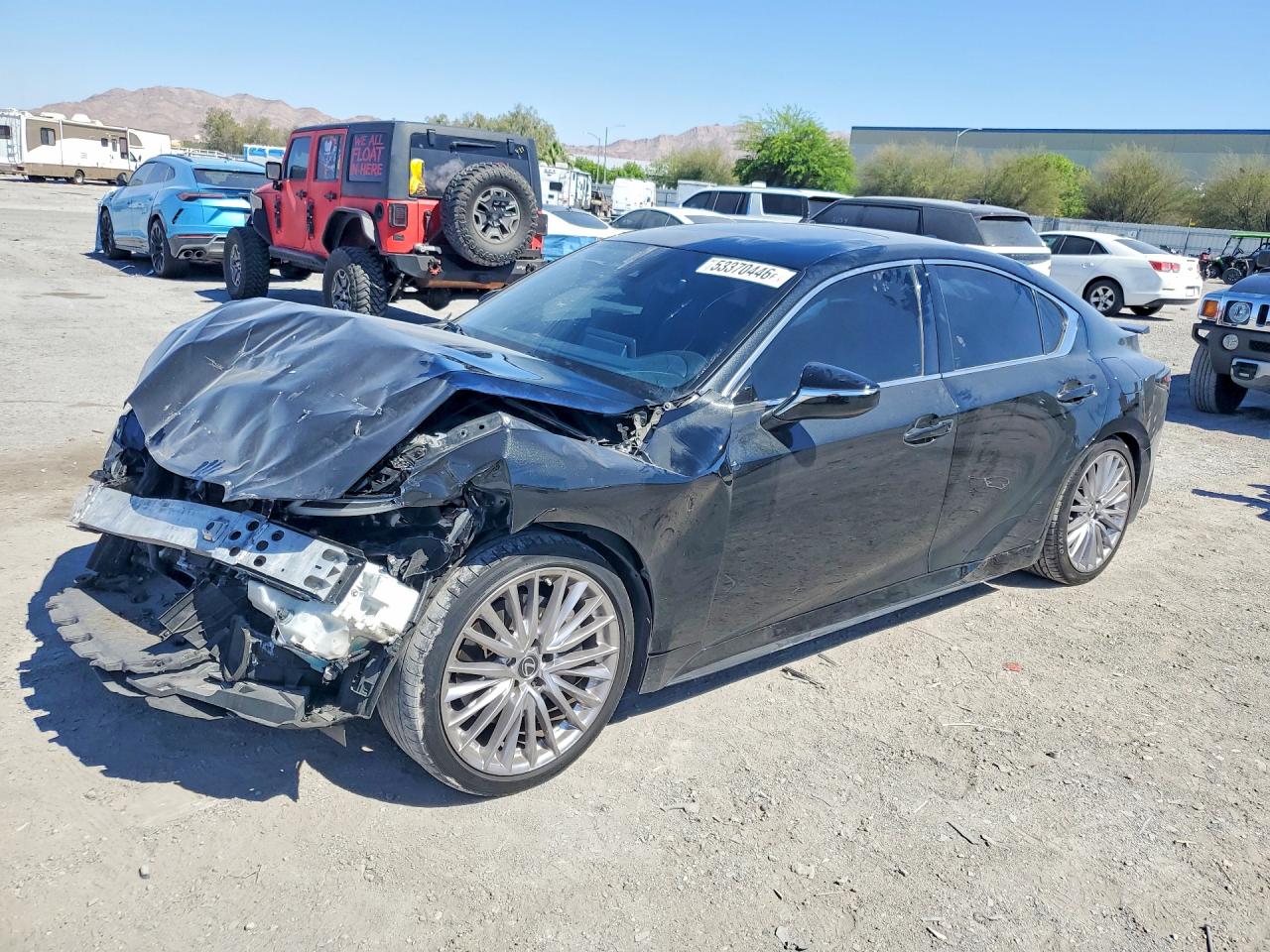 2022 LEXUS IS 300 — FRONT END damage — photo 1