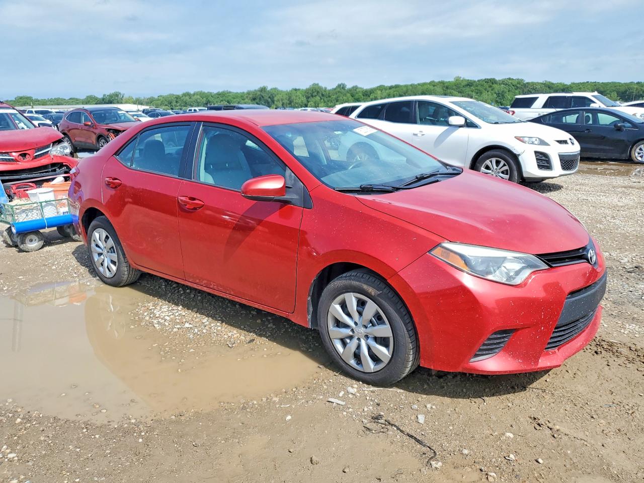 2014 TOYOTA COROLLA photo 7