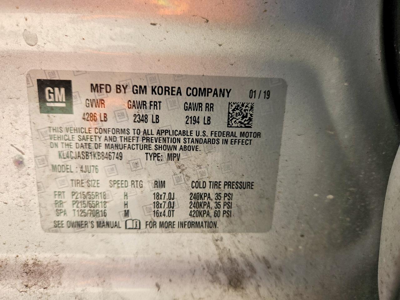 2019 BUICK ENCORE PREFERRED photo 27