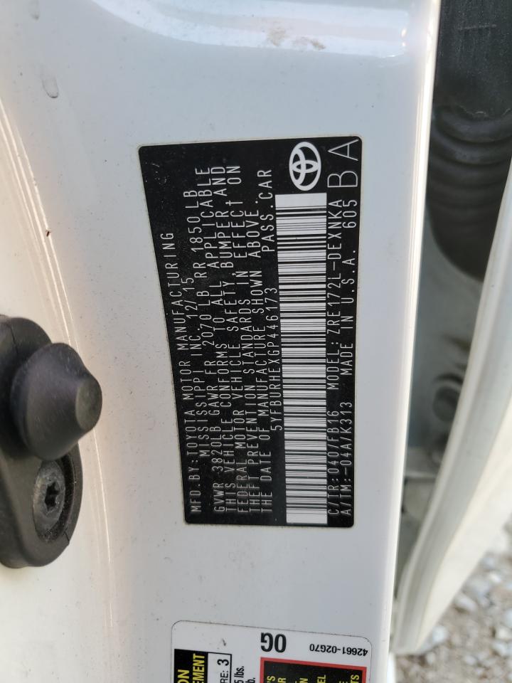 2016 TOYOTA COROLLA L photo 23