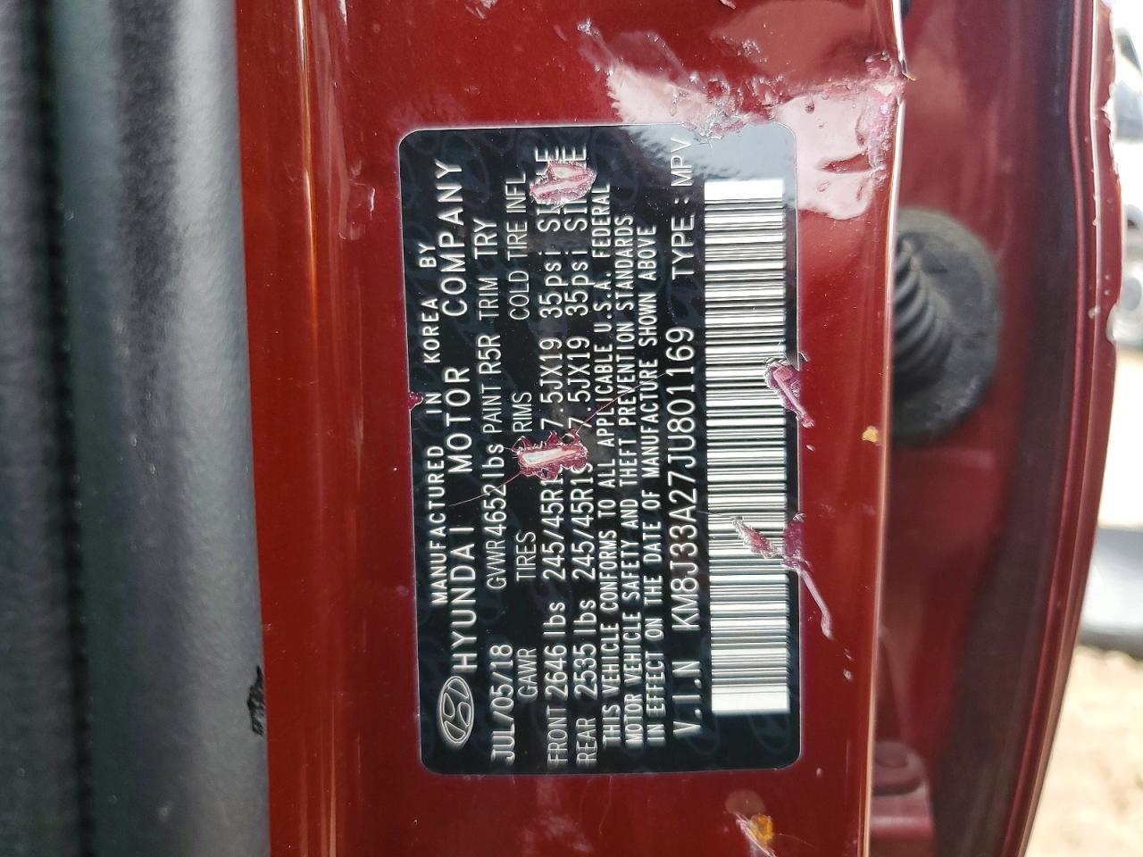2018 HYUNDAI TUCSON VALUE photo 34