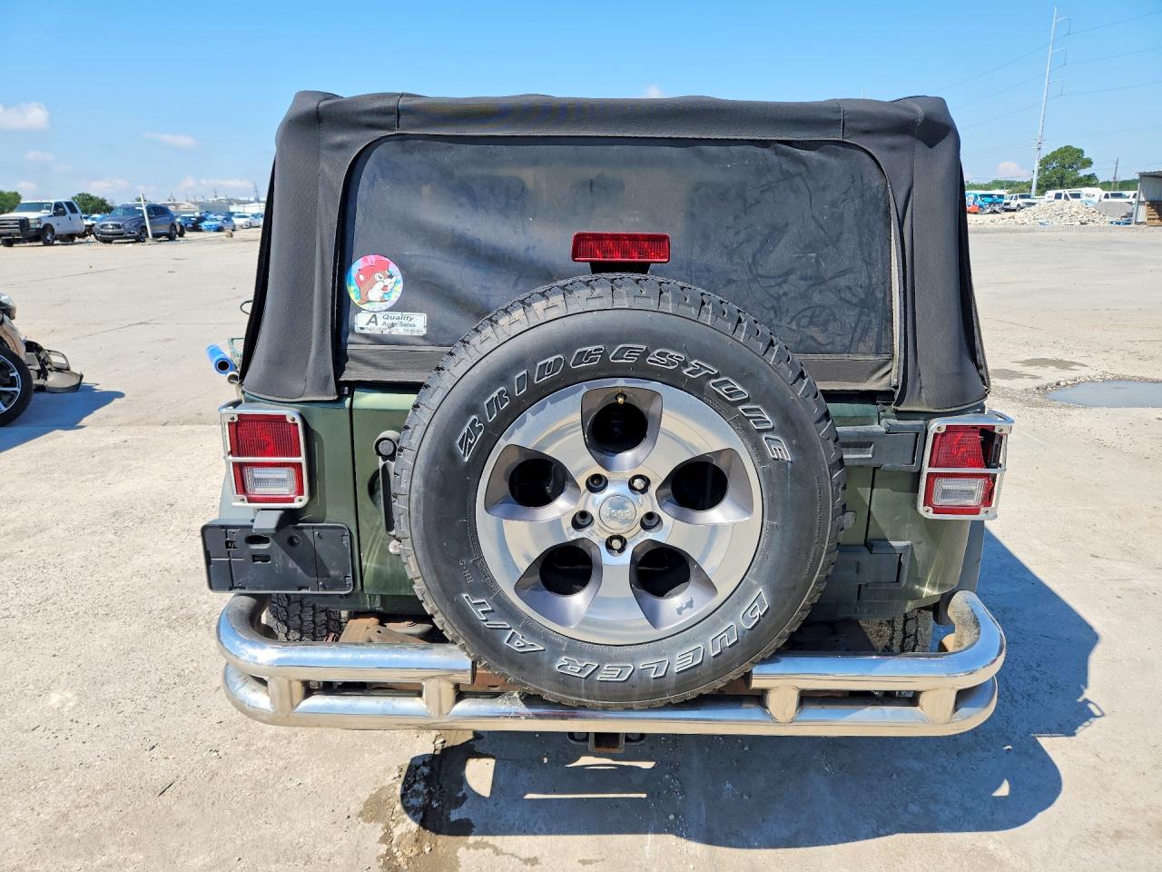 2008 JEEP WRANGLER X photo 11