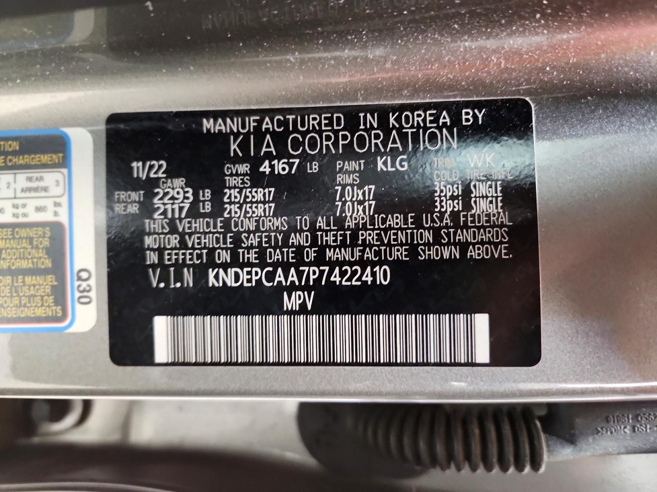 2023 KIA SELTOS LX photo 40