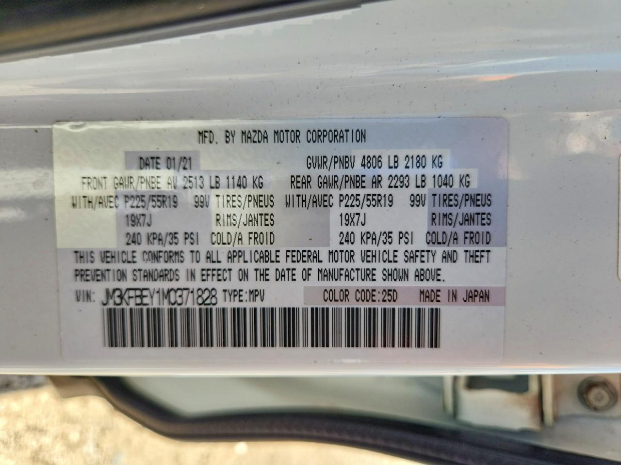 2021 MAZDA CX-5 SIGNATURE photo 40