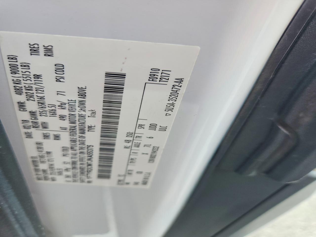 2018 FORD TRANSIT 250 DELIVERY VAN photo 25