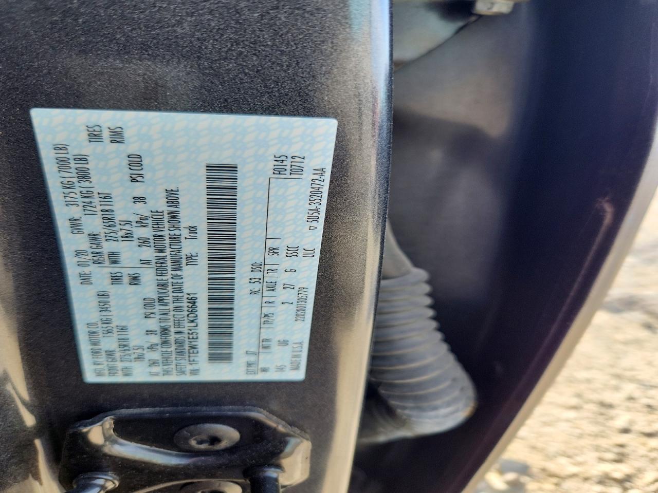 2020 FORD F150 SUPERCREW photo 34