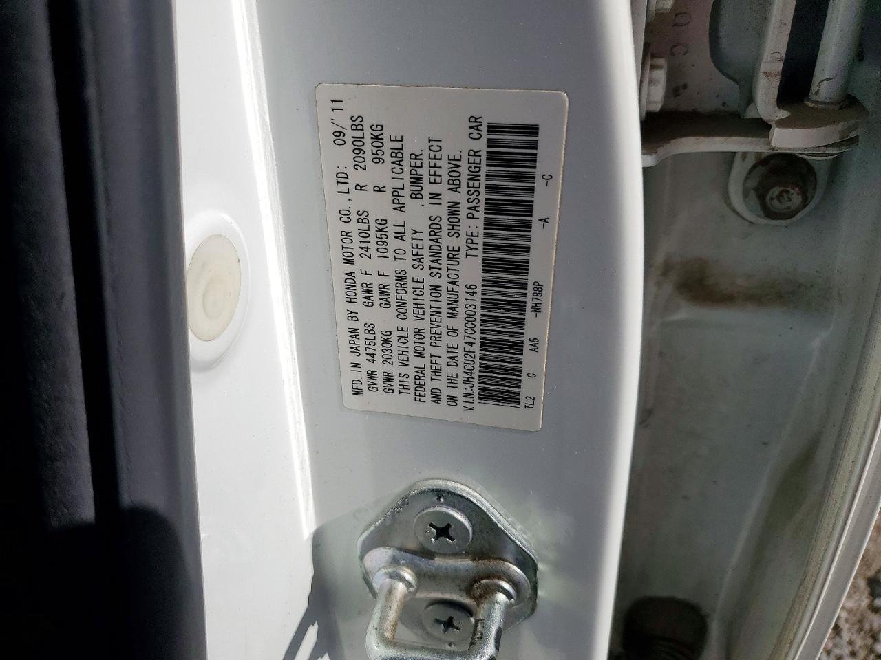 2012 ACURA TSX photo 25