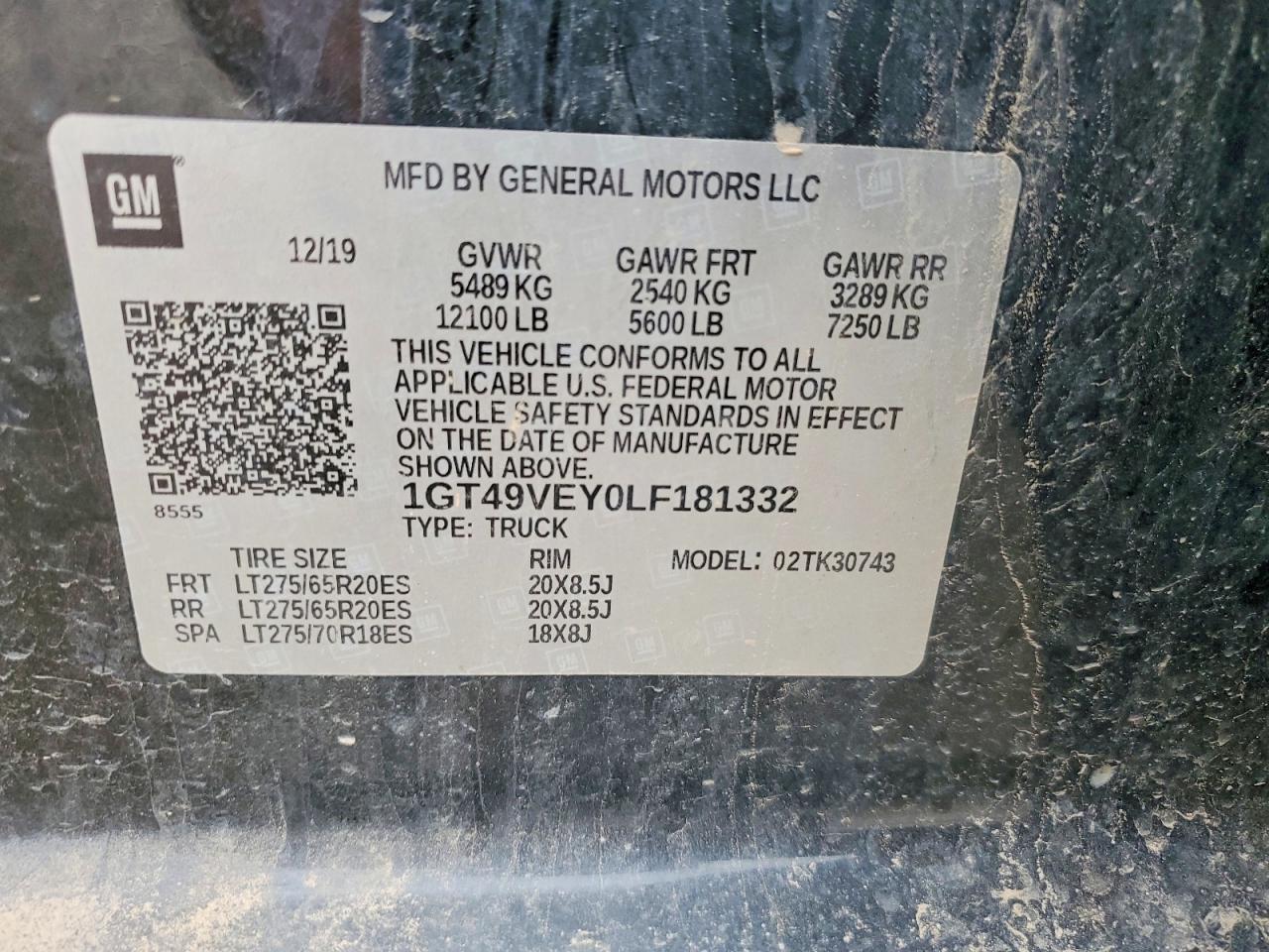 2020 GMC SIERRA K3500 AT4 photo 25