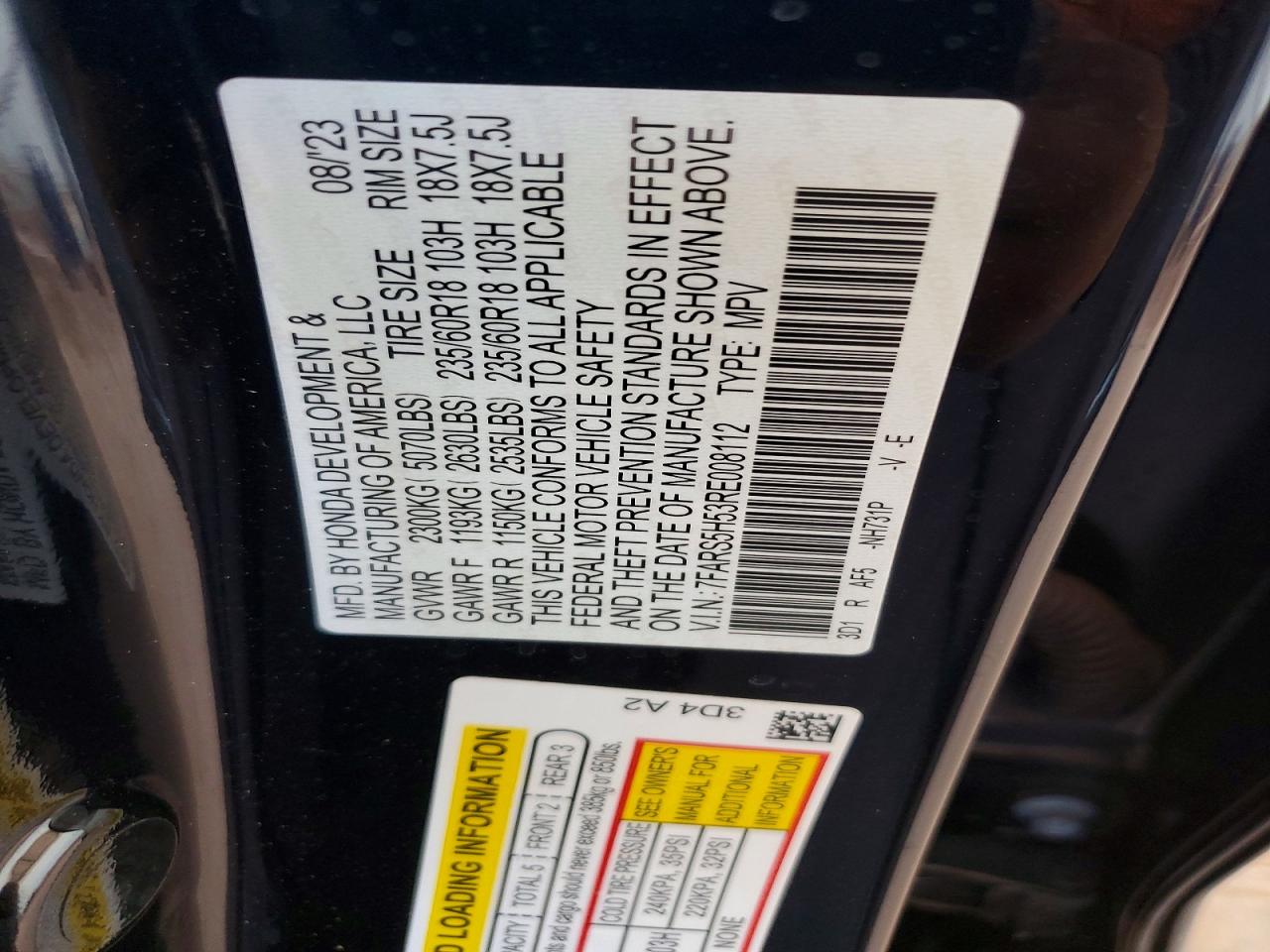 2024 HONDA CR-V SPORT photo 34