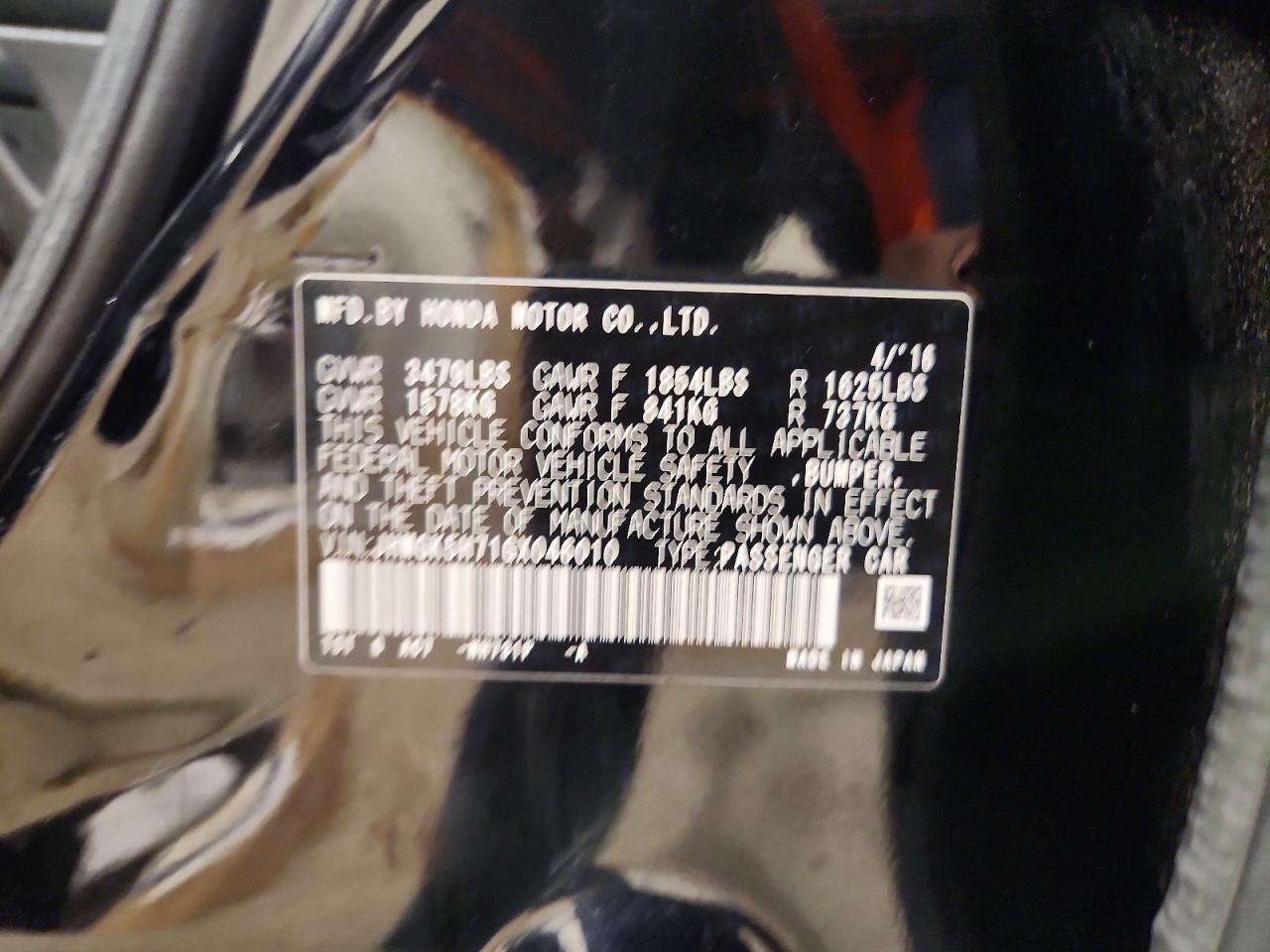 2016 HONDA FIT EX photo 23