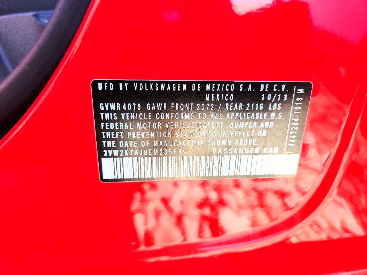 2014 VOLKSWAGEN JETTA BASE photo 12