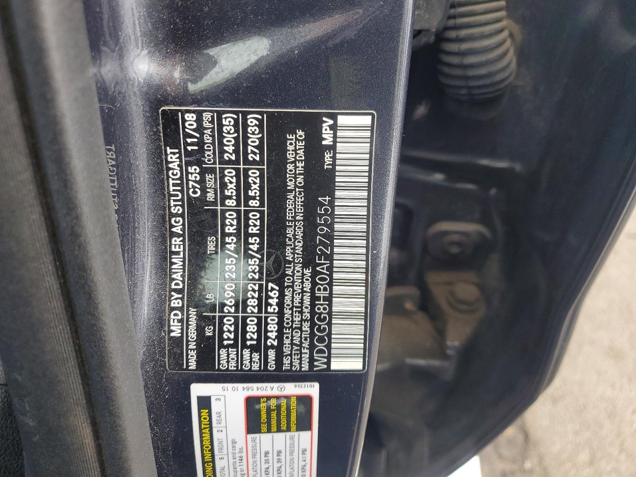 2010 MERCEDES-BENZ GLK 350 4MATIC photo 25
