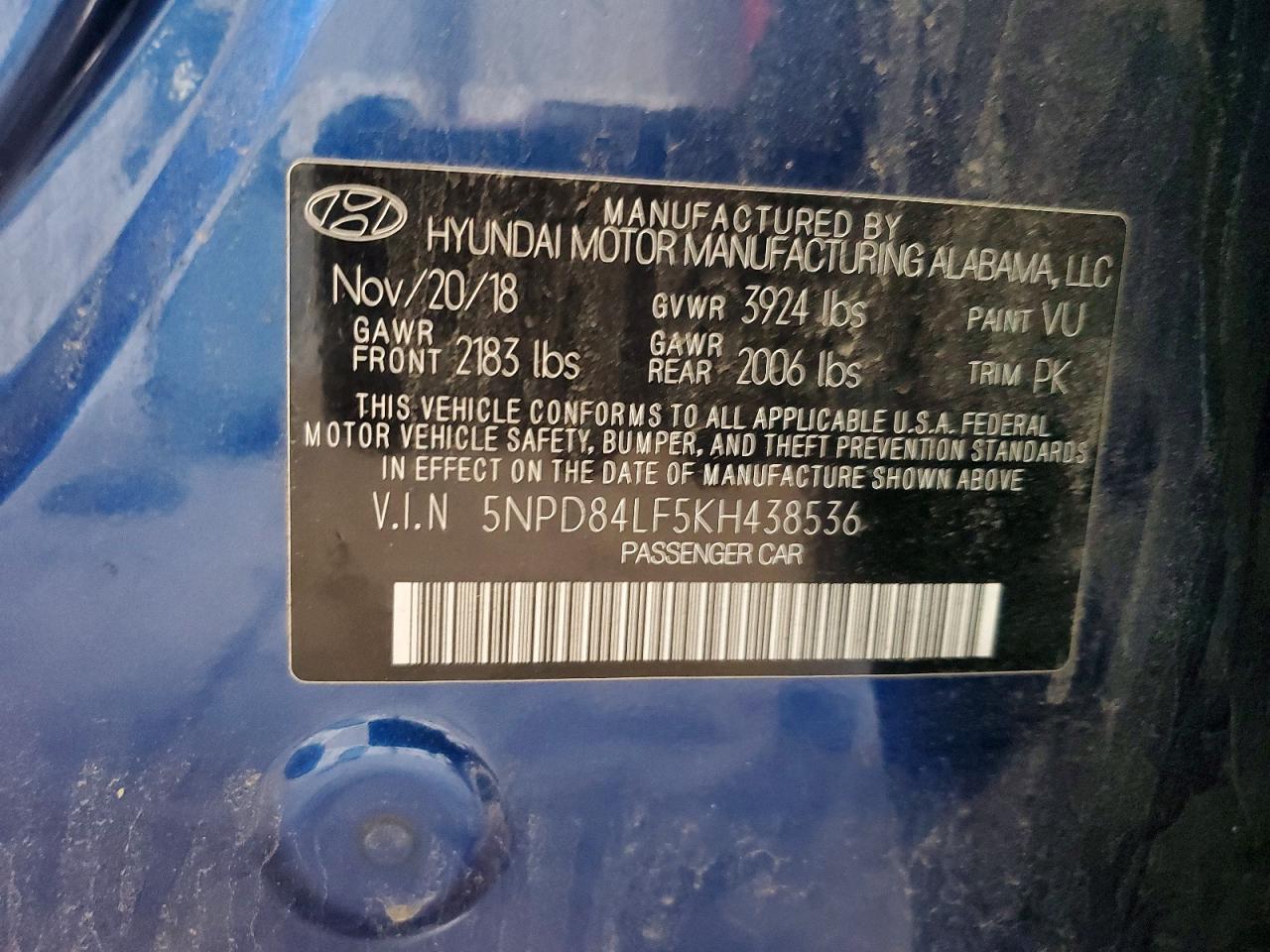 2019 HYUNDAI ELANTRA SEL photo 25