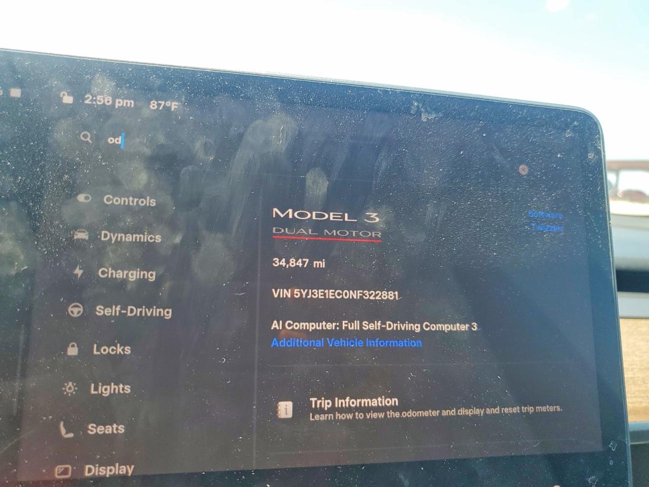 2022 TESLA MODEL 3 photo 17