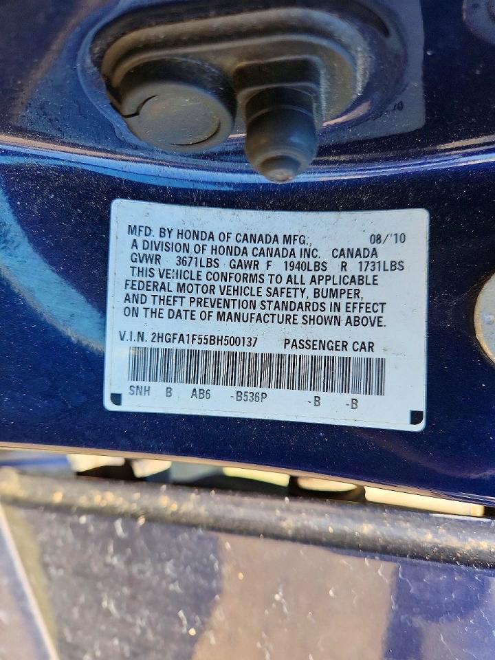2011 HONDA CIVIC LX photo 23