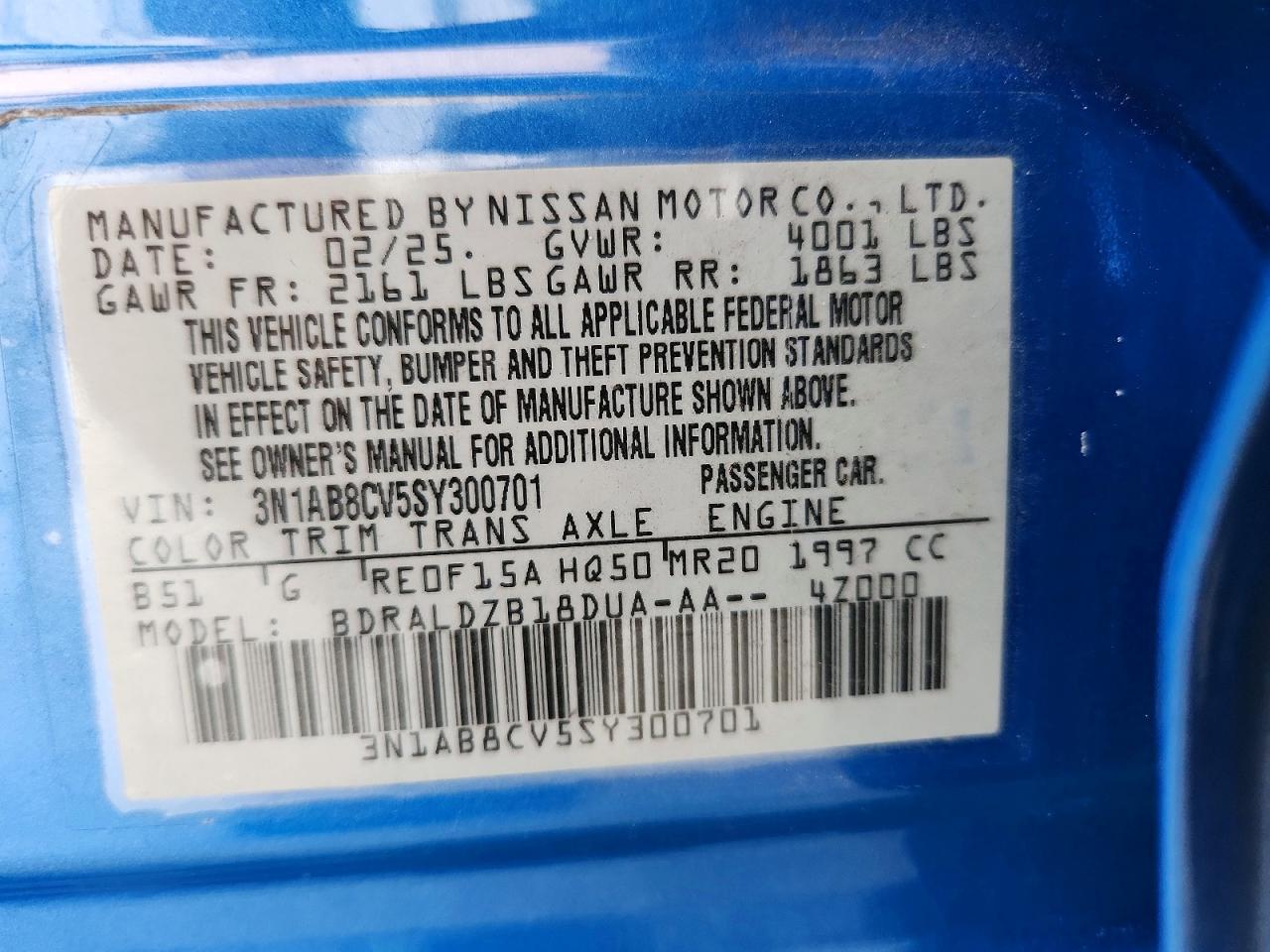 2025 NISSAN SENTRA SV photo 34