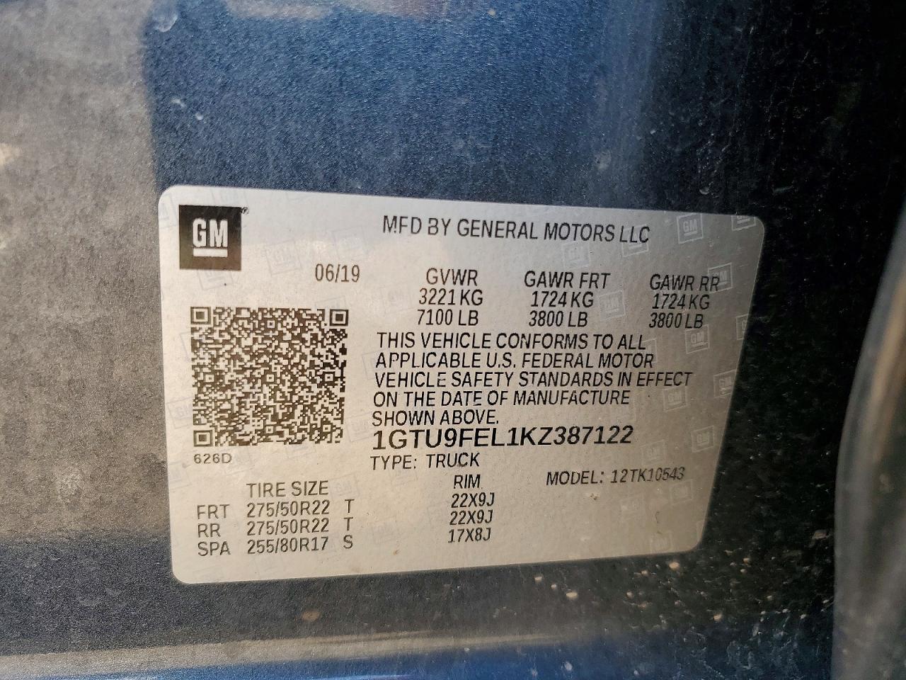 2019 GMC SIERRA K1500 DENALI photo 25