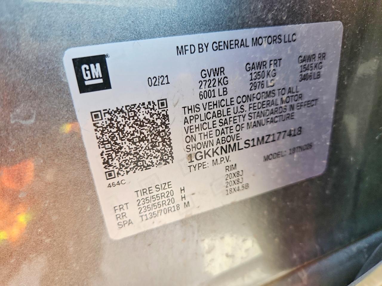 2021 GMC ACADIA SLT photo 37