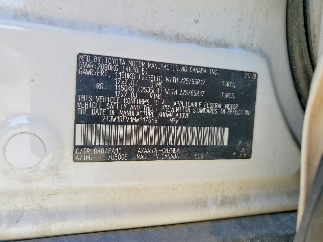 2021 TOYOTA RAV4 XLE photo 34