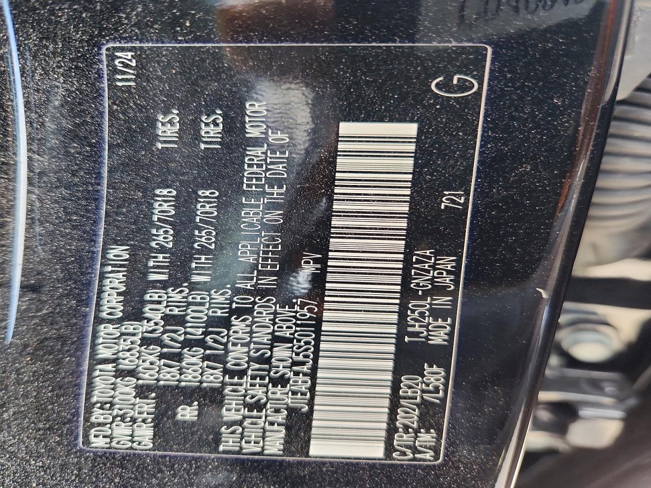 2025 TOYOTA LAND CRUISER BASE photo 25