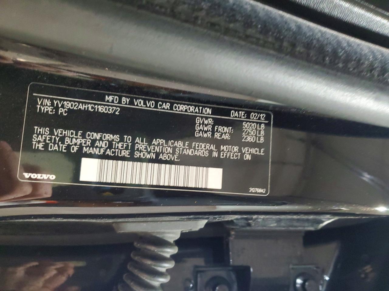 2012 VOLVO S80 T6 photo 25