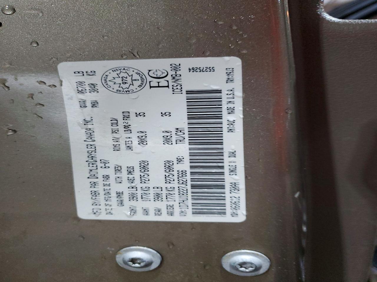 2007 DODGE RAM 1500 ST photo 23