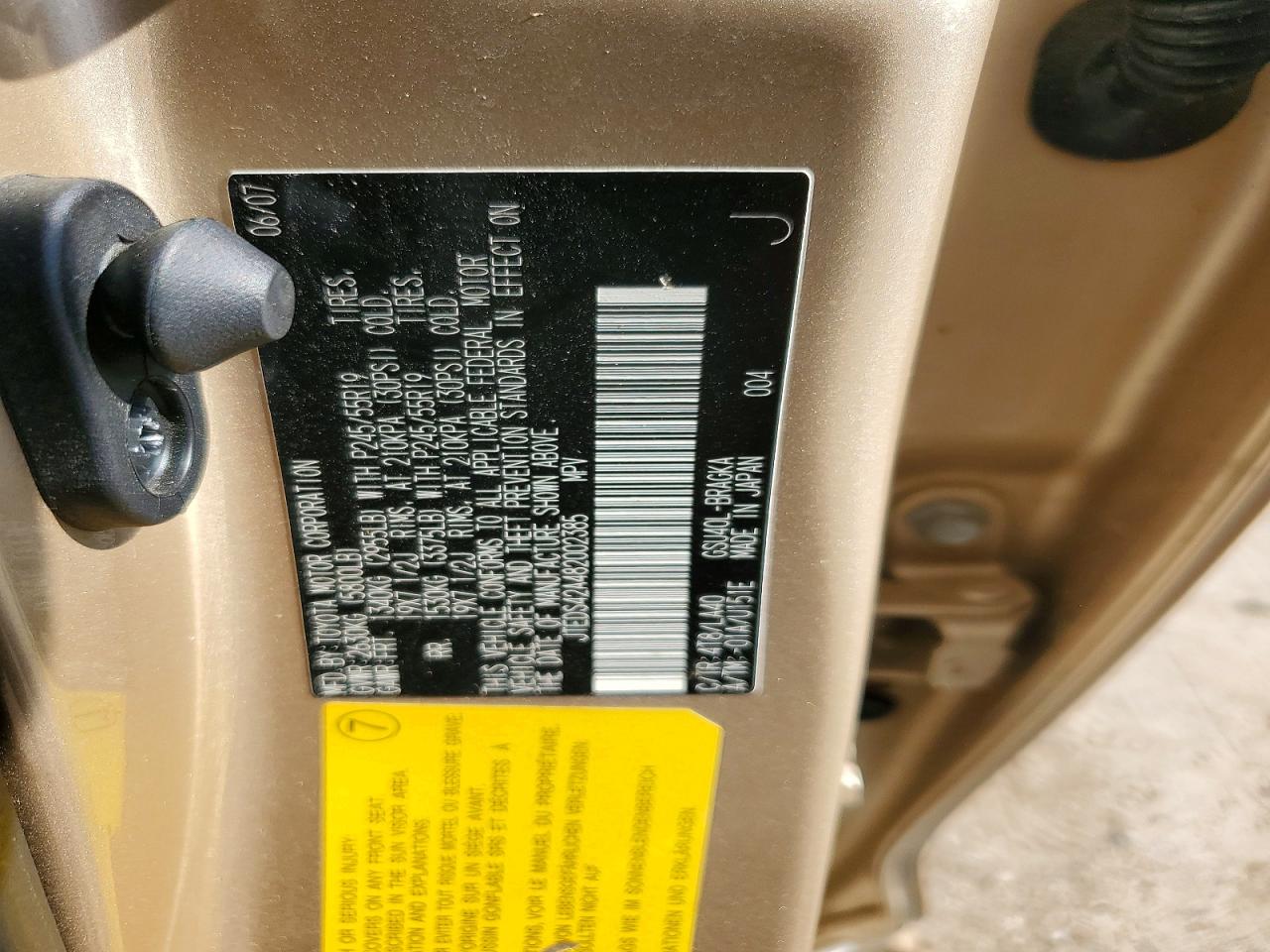 2008 TOYOTA HIGHLANDER LIMITED photo 37