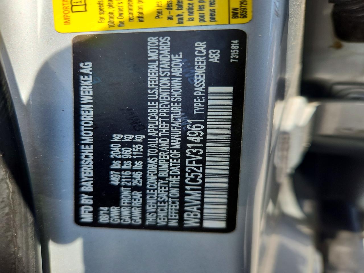 2015 BMW X1 SDRIVE28I photo 25