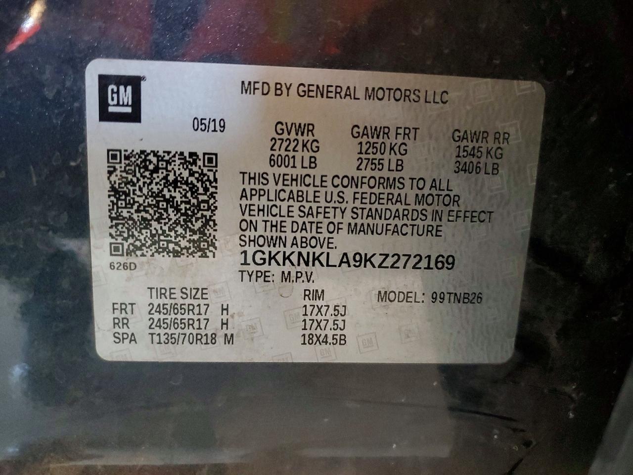 2019 GMC ACADIA SLE photo 25