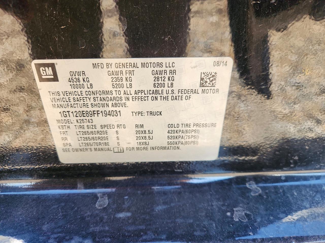 2015 GMC SIERRA K2500 DENALI photo 34