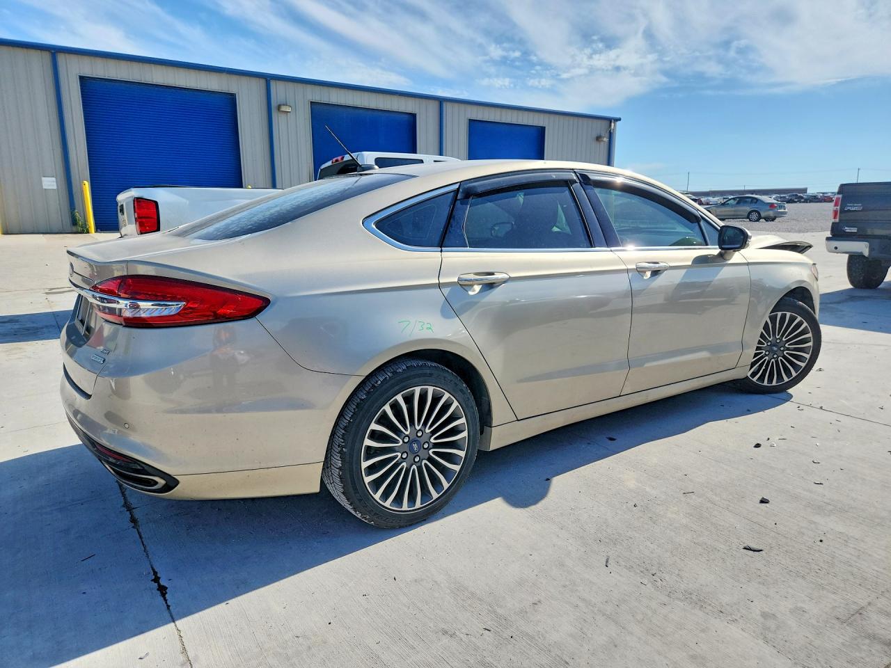 2017 FORD FUSION SE photo 7